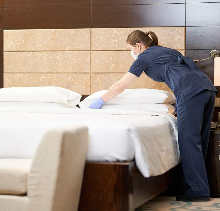 Nettoyage chambre d'hôtels Courbevoie